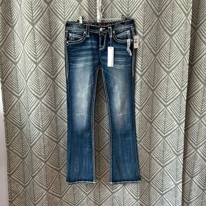 NWT Rock Revival Ganya Bootcut Size 28 Jeans